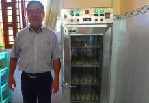 Máy sấy tổ yến bằng không khí giúp nông dân tiết kiệm hàng trăm triệu đồng/năm