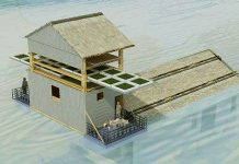 Ngôi nhà bán di động chống lũ