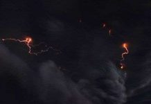 Cận cảnh núi lửa Chile phun trào Cận cảnh núi lửa Chile phun trào