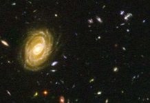 Thiên hà có tốc độ “sản sinh” khủng nhất Thiên hà có tốc độ "sản sinh" khủng nhất