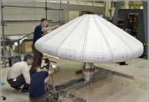 NASA thử nghiệm thành công chụp cách nhiệt tàu vũ trụ dạng khí NASA thử nghiệm thành công chụp cách nhiệt tàu vũ trụ dạng khí