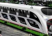 Trung Quốc giải quyết vấn nạn kẹt xe bằng xe buýt 3 chiều