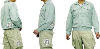 Lắp quạt điện trong quần