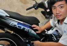 Phuộc nhún chống giật mình