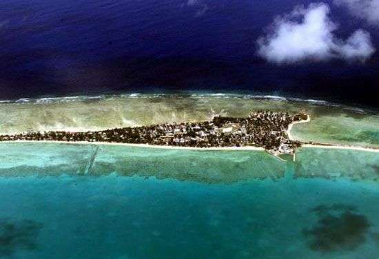 Biến đổi khí hậu nhấn chìm quốc đảo Thái Bình Dương