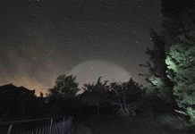 Quầng sáng lạ khổng lồ trên bầu trời Trung Quốc Quầng sáng lạ khổng lồ trên bầu trời Trung Quốc