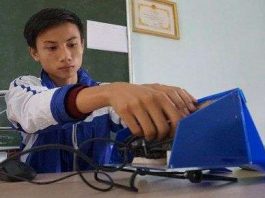 Nam sinh sáng chế máy chống ngủ gật cho các tài xế