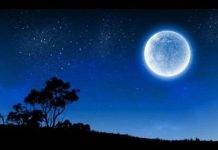 Trăng xanh và Hỏa tinh cùng chiếu sáng bầu trời đêm mai