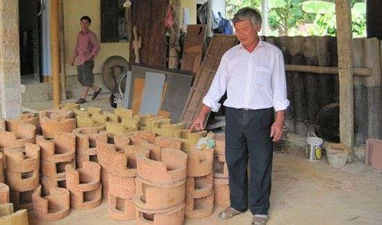 Bếp TK90 tiết kiệm nhiên liệu và thân thiện với môi trường