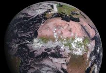 Hình ảnh đẹp ngoạn mục của ​Trái ​Đất chụp từ vệ tinh MSG-4