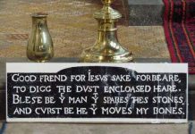 Bí ẩn lời nguyền trên mộ Shakespeares