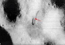 Vật thể giống ăng-ten cao 5.000m trên Mặt Trăng