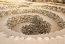 Những hố xoắn ốc kỳ lạ trên sa mạc Peru