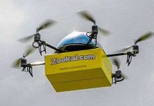 Thuê sách qua thiết bị bay không người lái