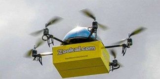 Thuê sách qua thiết bị bay không người lái