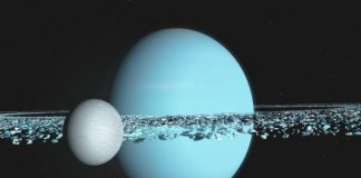 Hai mặt trăng của sao Thiên Vương có thể đâm vào nhau