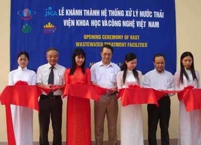 Nhật giúp Viện Khoa học-Công nghệ Việt Nam xử lý nước thải