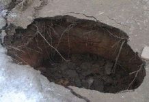 Xuất hiện thêm hố tử thần gần miệng hố cũ ở Thanh Hóa