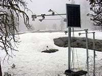 Sử dụng Cảm biến không dây để đo lớp băng tuyết