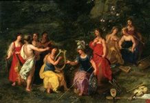 Huyền thoại về 9 nữ thần Muses xinh đẹp