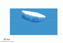 Tảng băng rộng gần gấp đôi Hà Nội sắp trôi khỏi Nam Cực Tảng băng rộng gần gấp đôi Hà Nội sắp trôi khỏi Nam Cực