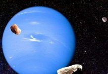 Mặt trời, trái đất, sao Hải Vương xếp thành hàng sau 164 năm