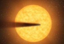 Sao “nướng” hành tinh con