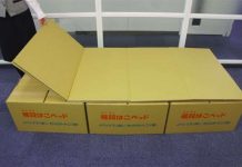 Giường siêu độc – Món đồ hữu ích cho người dân gặp động đất