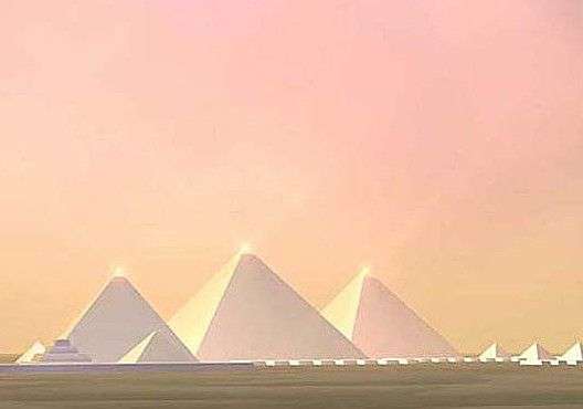 Phát hiện gây sốc về màu thực sự của kim tự tháp