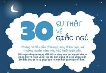 30 sự thật về giấc ngủ