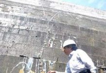 Rò rỉ nước đập thủy điện Sông Tranh 2 do lỗi thiết kế Rò rỉ nước đập thủy điện Sông Tranh 2 do lỗi thiết kế