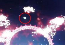 Kinh ngạc "đĩa bay" xuất hiện trên bầu trời London