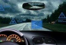 Màn hình xe hơi hiển thị trong suốt