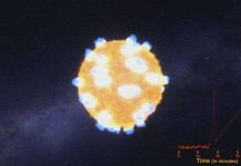 NASA lần đầu ghi lại vụ nổ sao đỏ khổng lồ