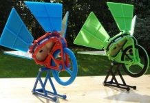 Động cơ năng lượng Mặt Trời làm từ máy in 3D