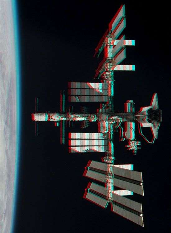 Hình ảnh 3D đầu tiên về trạm vũ trụ quốc tế