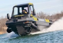 Ra mắt ôtô lai tàu thủy Phibian & Humdinga II
