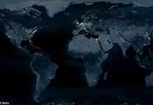 Bản đồ tiêu thụ năng lượng của thế giới