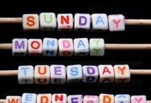Tại sao “Thứ Hai” là ngày đầu tuần?