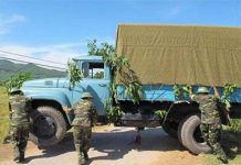 Thiết bị quay tại chỗ cho xe quân sự