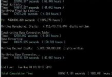 Đã tính được 10.000 tỉ chữ số của số Pi