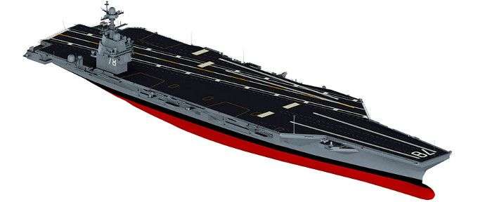 Quá trình chế tạo siêu tàu sân bay lớp Gerald R. Ford