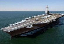 Quá trình chế tạo siêu tàu sân bay lớp Gerald R. Ford