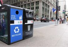 Biến thùng rác thành trạm phát WiFi miễn phí