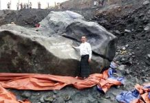 Tìm thấy ngọc bích khổng lồ 175 tấn đắt giá nhất thế giới