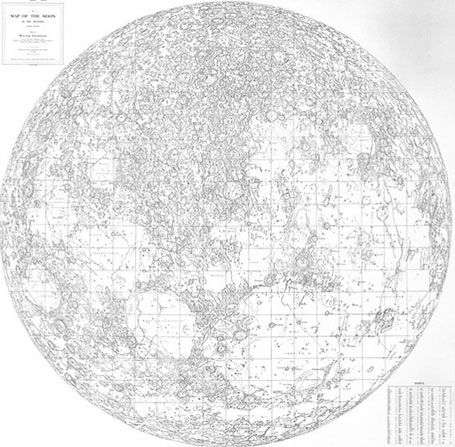 10 bản đồ Mặt trăng đẹp nhất qua các thời đại