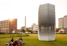 Máy lọc biến không khí bẩn thành đá quý chuẩn bị ra mắt