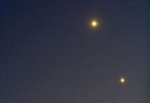 Xuất hiện hiện tượng Sao Kim và sao Mộc gặp nhau trước bình minh