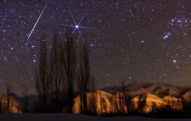 Đang có mưa sao băng Geminids lớn nhất trong năm 2017