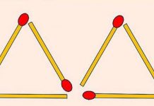 Bài toán que diêm khiến nhiều người bối rối